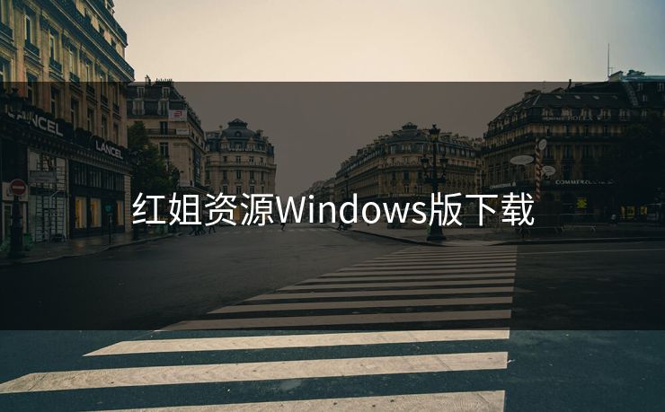 红姐资源Windows版下载